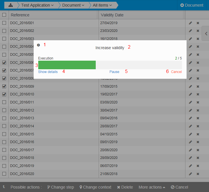 Batch Actions 10